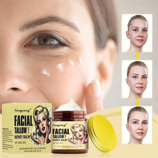 Bálsamo Facial Natural de Sebo y Miel