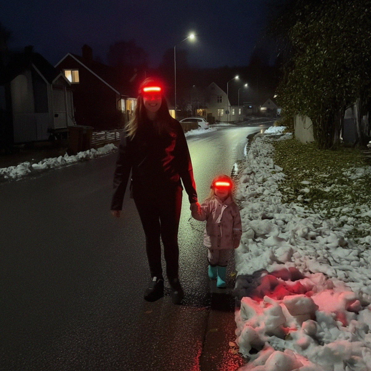 Luz roja para caminar seguro