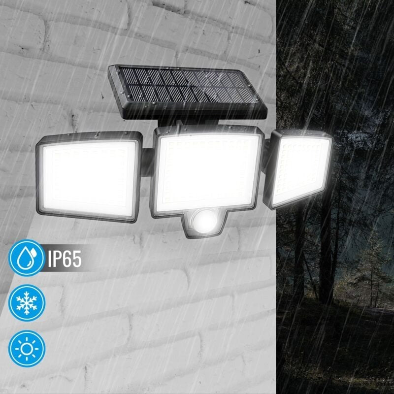 Foco Solar Exterior con Sensor de Movimiento