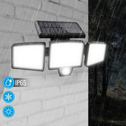 Foco Solar Exterior con Sensor de Movimiento