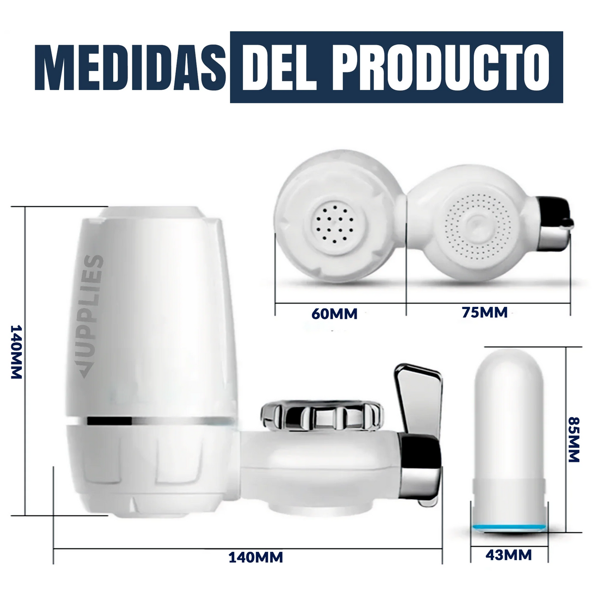 Pack 2 fitros + 4 Recamios