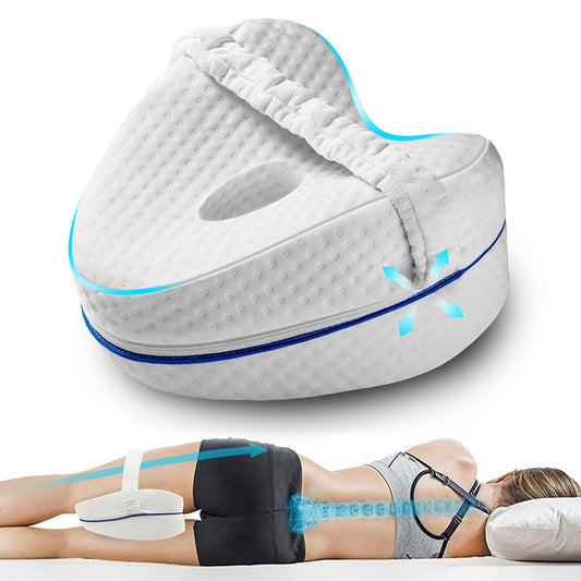 Almohada Ortopédica para Piernas Rodillas Cadera Espalda Ciática Articulaciones