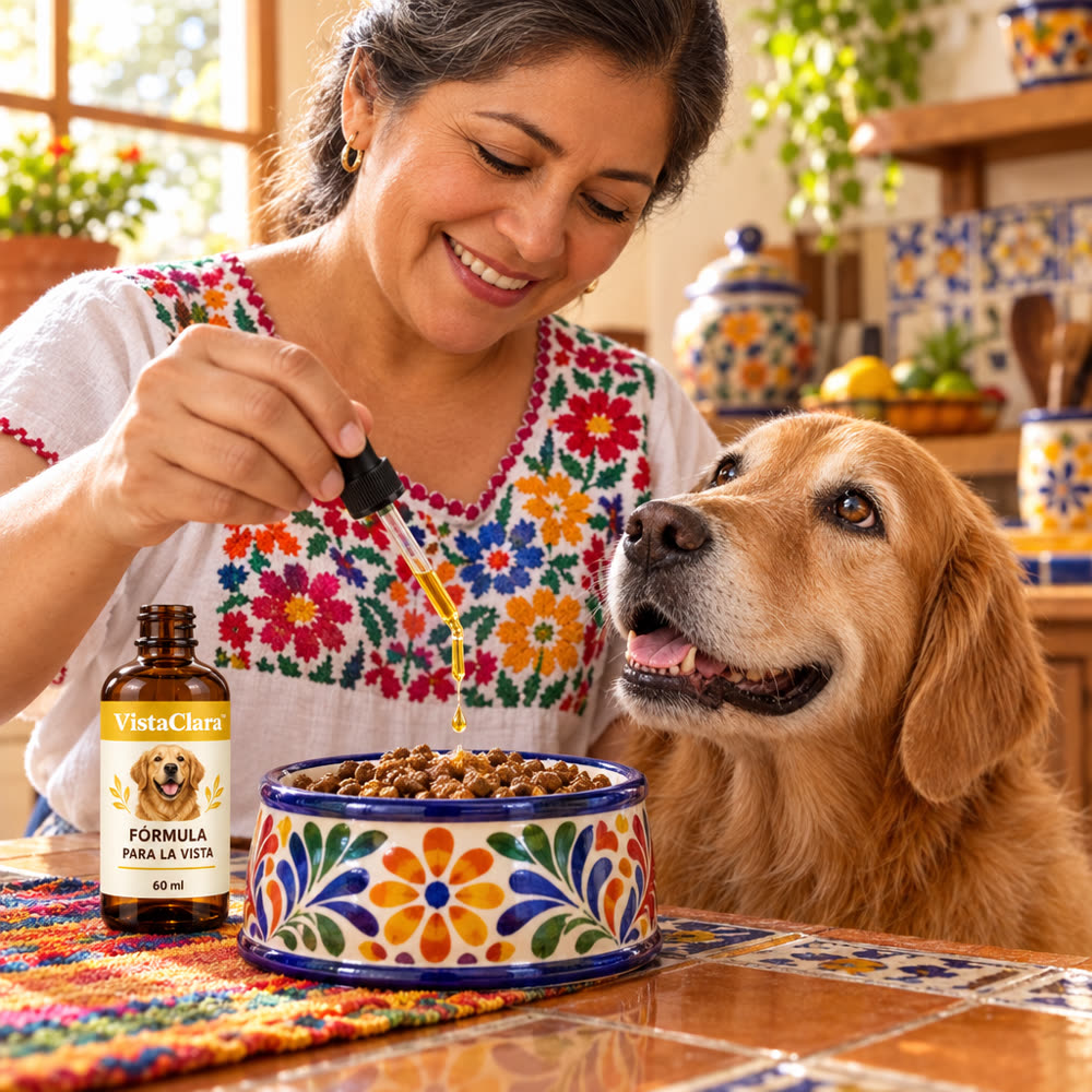 VistaClara en la comida de tu perro