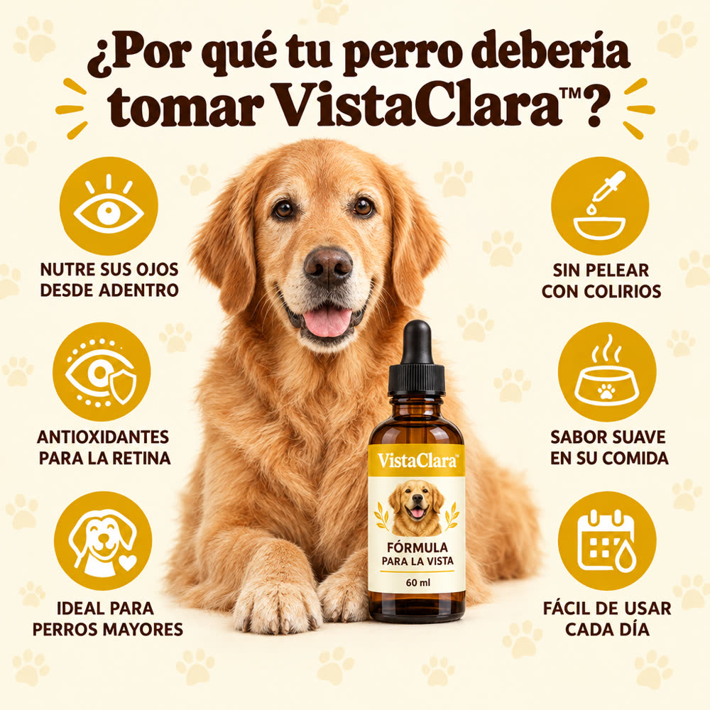 Por qué tu perro debería tomar VistaClara